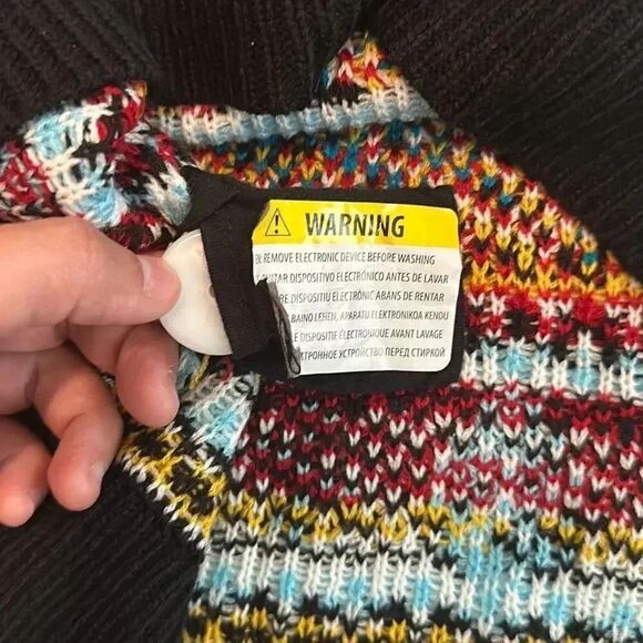 Lefties Christmas Sweater Are you yedi for Xmas? Lights up Size EU L Rare - Picture 9 of 9